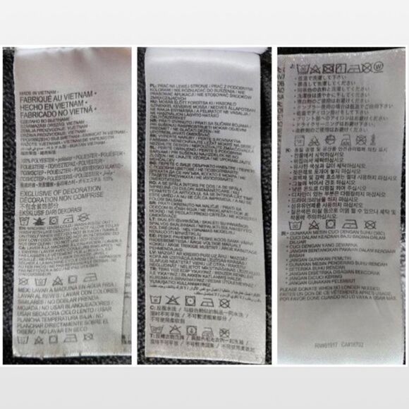 Nike Boys Track Jacket Full Zip Grey Long Sleeve Hoodie 4T - Picture 14 of 16